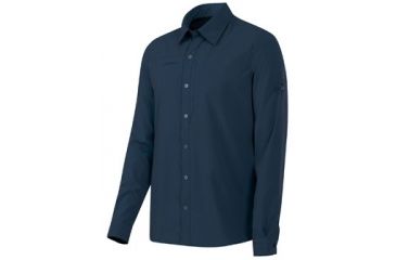 Image of Mammut Tempest Shirt Long - Men's-Dark Space-Large