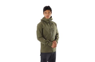 Image of Mammut Teton Hardshell Hooded Jacket - Mens, Iguana, Medium, 1010-26970-4584-114