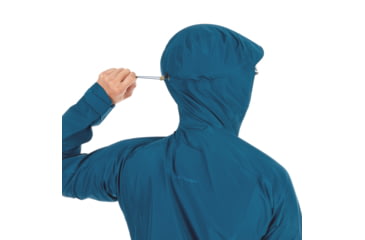 Image of Mammut Teton HS Hooded Jacket - Mens, Poseidon, Small, 1010-26970-50134-113