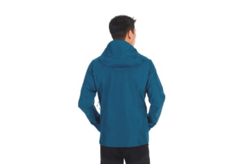 Image of Mammut Teton HS Hooded Jacket - Mens, Poseidon, Small, 1010-26970-50134-113
