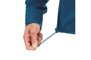 Image of Mammut Teton HS Hooded Jacket - Mens, Poseidon, Small, 1010-26970-50134-113