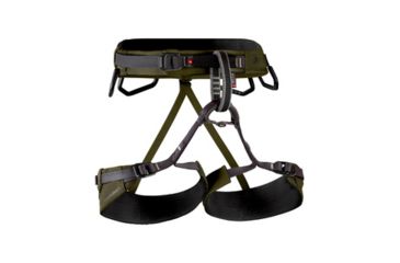 Image of Mammut Togir 3 Slide Climbing Harness, Olive/Black, Medium, 2020-01271-4073-112