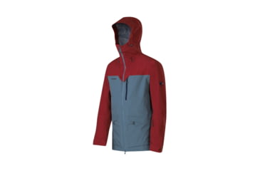 Image of Mammut Trift GTX 3L Parka-Men's-Large-Chill/Carmine