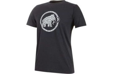 Image of Mammut Trovat T-Shirt - Men's, 2XL, Black Melange Prt1, 1017-09862-00269-117