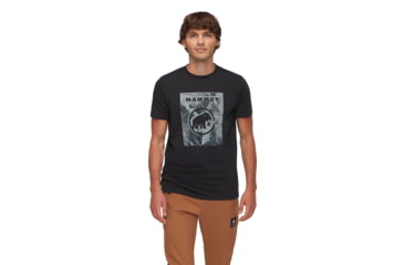 Image of Mammut Trovat T-Shirt - Mens, Black, L, 1017-06470-0001-115