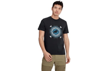 Image of Mammut Trovat T-Shirt - Men's, 2XL, Black Prt1, 1017-09863-00253-117