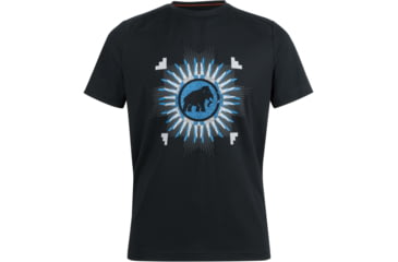 Image of Mammut Trovat T-Shirt - Men's, 2XL, Black Prt1, 1017-09863-00253-117