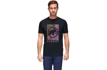 Image of Mammut Trovat T-Shirt - Men's, Large, Black PRT2, 1017-09864-00254-115