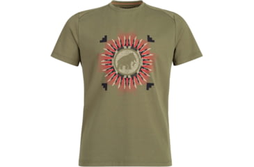 Image of Mammut Trovat T-Shirt - Men's, 2XL, Olive Prt1, 1017-09863-40079-117
