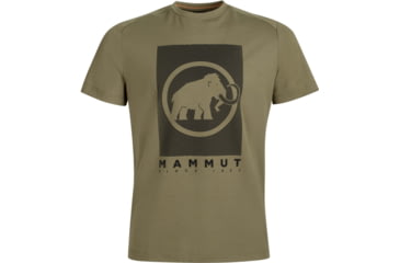 Image of Mammut Trovat T-Shirt - Men's, 2XL, Olive Prt2, 1017-09863-40080-117