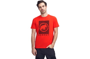 Image of Mammut Trovat T-Shirt - Men's, Extra Large, Spicy Prt2, 1017-09863-3632-116
