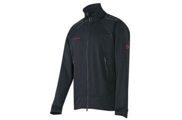 Image of Mammut Ultimate Alpine Jacket - Men's-Black/Black-Large