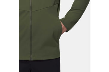 Image of Mammut Ultimate Comfort SO Hooded Jacket - Mens, Dark Marsh, Medium, 1011-01910-40284-114