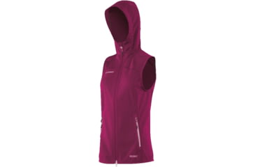 Image of Mammut Ultimate Hooded Vest-Women's-Small-Radiance/Radiance