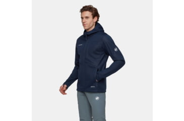 Image of Mammut Ultimate VII SO Hooded Jacket - Mens, Marine, Medium, 1011-02670-5118-114