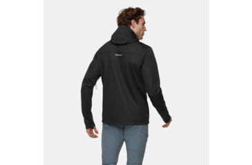 Image of Mammut Ultimate VII SO Hooded Jacket - Mens, Silver Sage/Black, Extra Large, 1011-02670-1288-116
