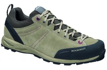 Image of Mammut Wall Low Approach Shoe - Women's-Dark Taupe/Amarante-Medium-7.5