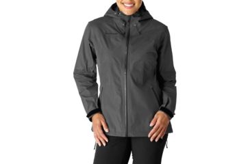 Image of Mammut Wenaha Rain Jacket - Womens, Graphite, Small, 1010-23840-0121-113