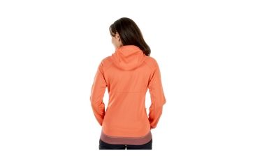 Image of Mammut Womens Get Away ML Hooded Jacket, Barberry Melange, XS, 1010-23230-3413-112