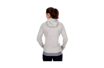 Image of Mammut Womens Get Away ML Hooded Jacket, Marble Melange, XL, 1010-23230-00106-116