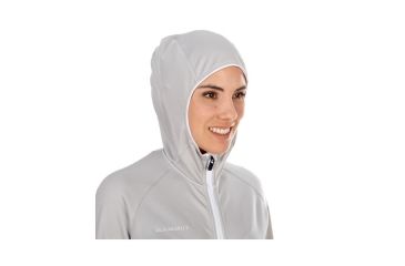 Image of Mammut Womens Get Away ML Hooded Jacket, Marble Melange, XL, 1010-23230-00106-116