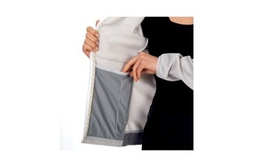 Image of Mammut Womens Get Away ML Hooded Jacket, Marble Melange, XL, 1010-23230-00106-116