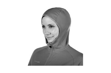 Image of Mammut Womens Get Away ML Hooded Jacket, Merlot Melange, L, 1010-23230-6237-115