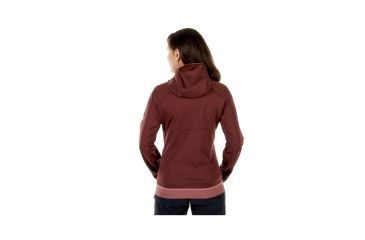 Image of Mammut Womens Get Away ML Hooded Jacket, Merlot Melange, L, 1010-23230-6237-115