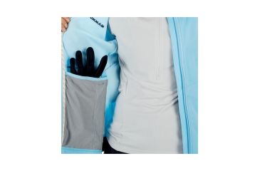 Image of Mammut Womens Get Away ML Hooded Jacket, Whisper Melange, XS, 1010-23230-50038-112