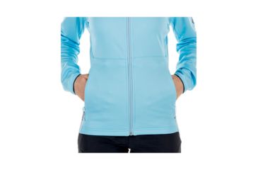 Image of Mammut Womens Get Away ML Hooded Jacket, Whisper Melange, XS, 1010-23230-50038-112