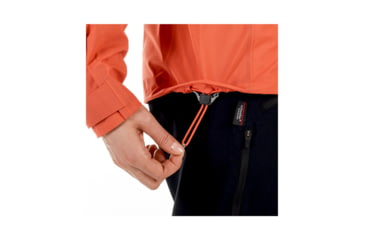 Image of Mammut Masao Hardshell Hooded Jacket - Women's, Extra Small, Barberry, 1010-26000-3218-112