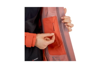 Image of Mammut Masao Hardshell Hooded Jacket - Women's, Extra Small, Barberry, 1010-26000-3218-112