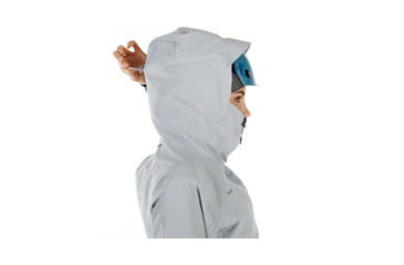 Image of Mammut Masao Hardshell Hooded Jacket - Women's, Small, Marble, 1010-26000-00103-113