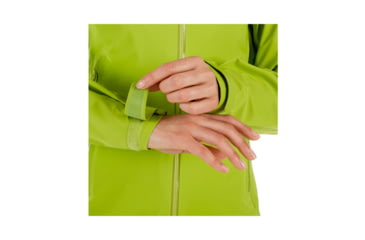Image of Mammut Masao Hardshell Hooded Jacket - Women's, Large, Sprout, 1010-26000-4571-115