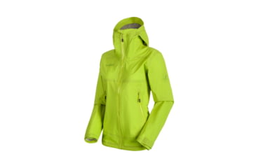 Image of Mammut Masao Hardshell Hooded Jacket - Women's, Large, Sprout, 1010-26000-4571-115