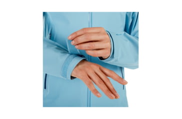 Image of Mammut Masao Hardshell Hooded Jacket - Women's, Extra Large, Whisper, 1010-26000-50037-116