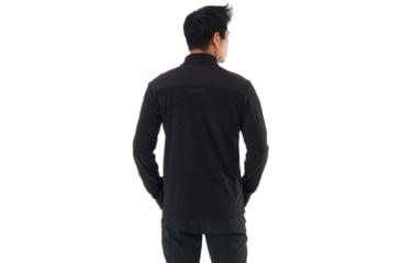 Image of Mammut Yadkin ML Jacket - Mens, Black Melange/Black, Small, 1014-00870-0034-113