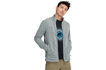 Image of Mammut Yadkin ML Jacket - Mens, Granit Melange/Granit, Large, 1014-00870-00418-115