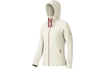 Image of Mammut Yampa Advanced ML Hooded Jacket - Women's-Stone White-Large