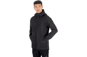 Image of Mammut Zinal HS Hooded Jacket, Black, 2XL, 1010-26960-0001-117