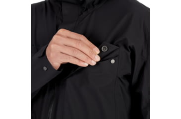 Image of Mammut Zinal HS Hooded Jacket, Black, 2XL, 1010-26960-0001-117