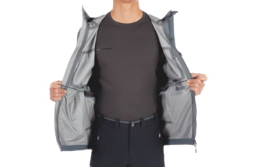 Image of Mammut Zinal HS Hooded Jacket - Mens, Storm, Extra Large, 1010-26960-0239-116