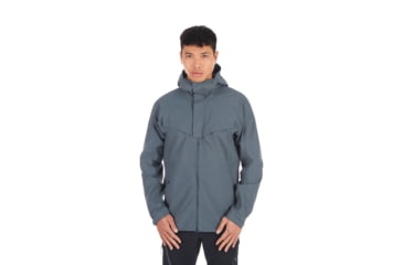 Image of Mammut Zinal HS Hooded Jacket - Mens, Storm, Extra Large, 1010-26960-0239-116