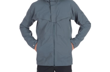 Image of Mammut Zinal HS Hooded Jacket - Mens, Storm, Extra Large, 1010-26960-0239-116