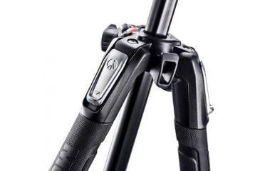 Image of Manfrotto 3-Section 190 Aluminum Tripod w/500 Head, Black MVK500190X3