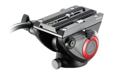 Image of Manfrotto 3-Section 190 Aluminum Tripod w/500 Head, Black MVK500190X3