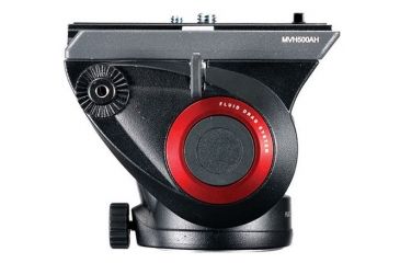 Image of Manfrotto 3-Section 190 Aluminum Tripod w/500 Head, Black MVK500190X3