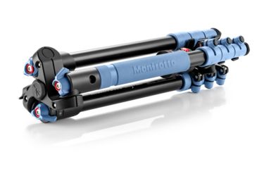 Image of Manfrotto Befree Compact Traveling Tripod,Blue MKBFRA4L-BH