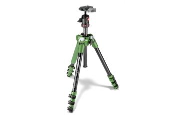 Image of Manfrotto Befree Compact Traveling Tripod,Green MKBFRA4G-BH