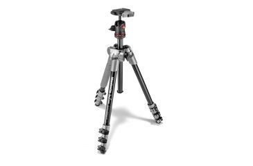 Image of Manfrotto Befree Compact Traveling Tripod,Grey MKBFRA4D-BH